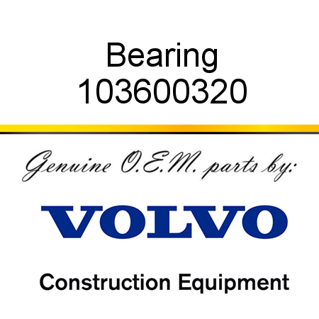 Bearing 103600320