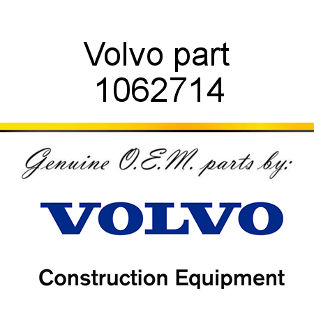 Volvo part 1062714