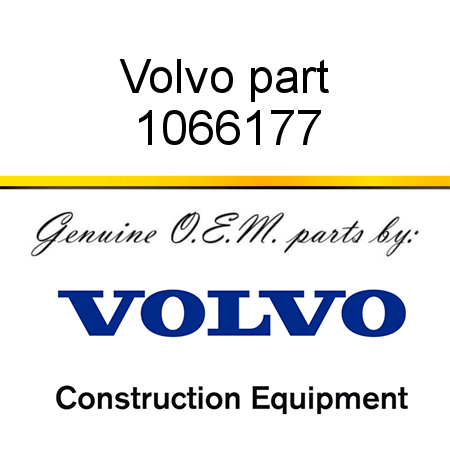 Volvo part 1066177