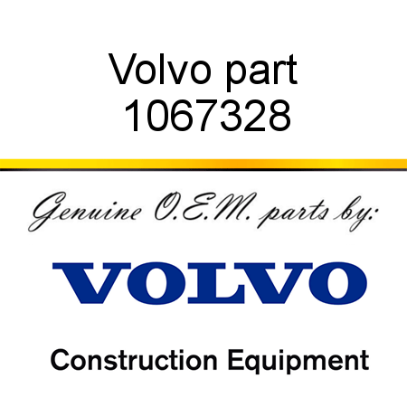 Volvo part 1067328