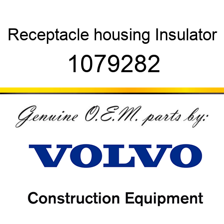 Receptacle housing, Insulator 1079282