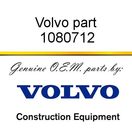 Volvo part 1080712