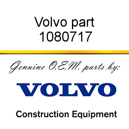 Volvo part 1080717