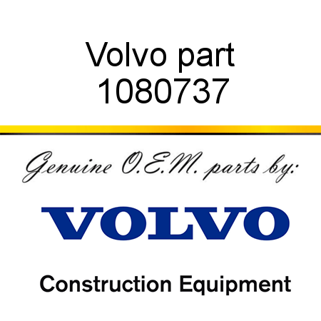 Volvo part 1080737