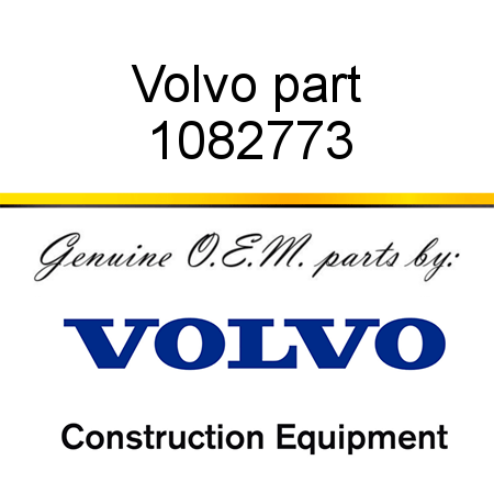 Volvo part 1082773