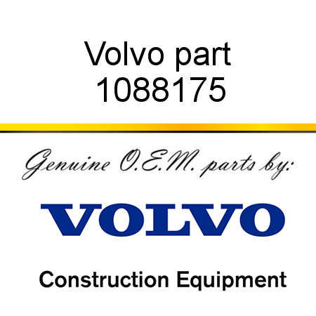 Volvo part 1088175