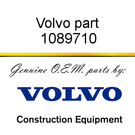 Volvo part 1089710