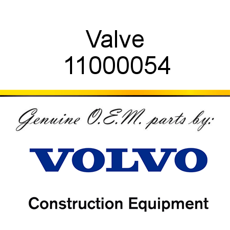 Valve 11000054