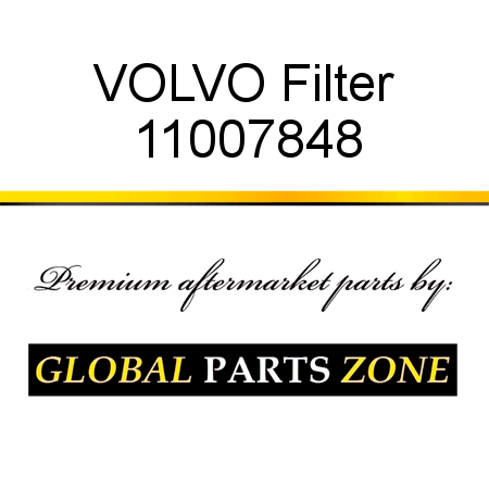 VOLVO Filter 11007848