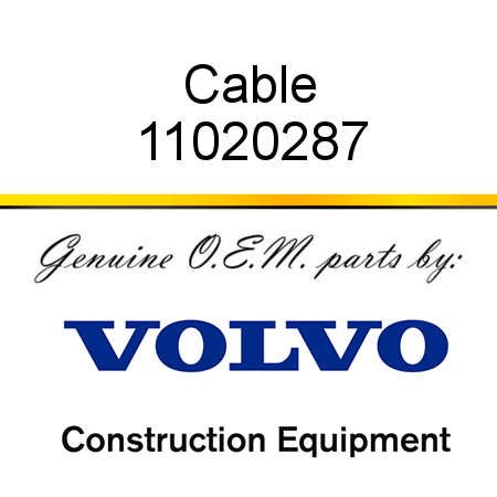 Cable 11020287