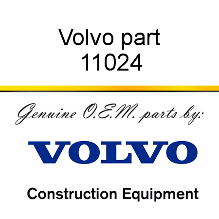 Volvo part 11024