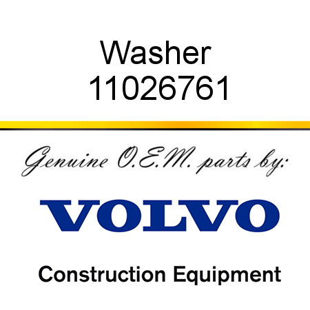 Washer 11026761