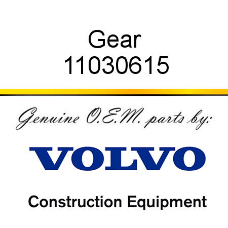 Gear 11030615