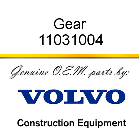 Gear 11031004