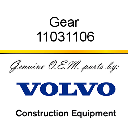 Gear 11031106