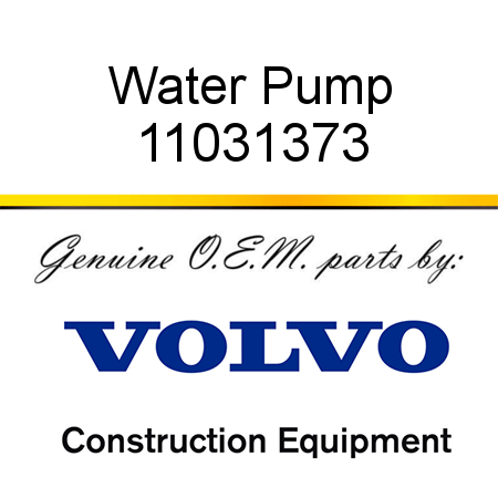 Water Pump 11031373