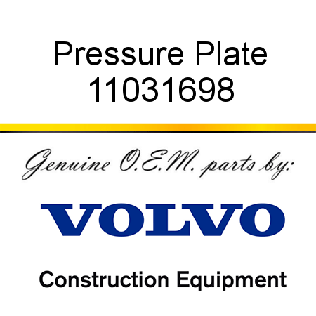 Pressure Plate 11031698