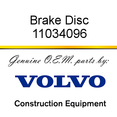 Brake Disc 11034096