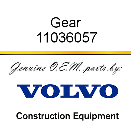 Gear 11036057