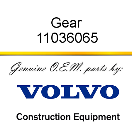 Gear 11036065