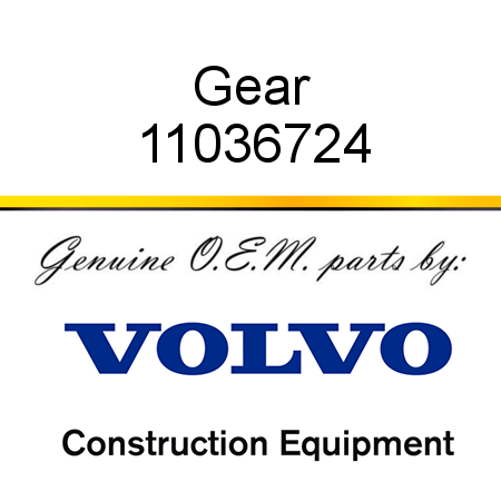 Gear 11036724