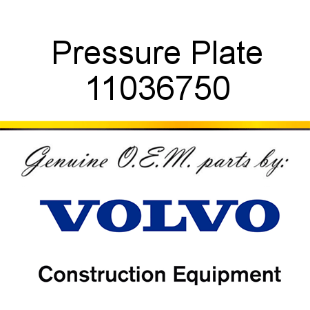 Pressure Plate 11036750