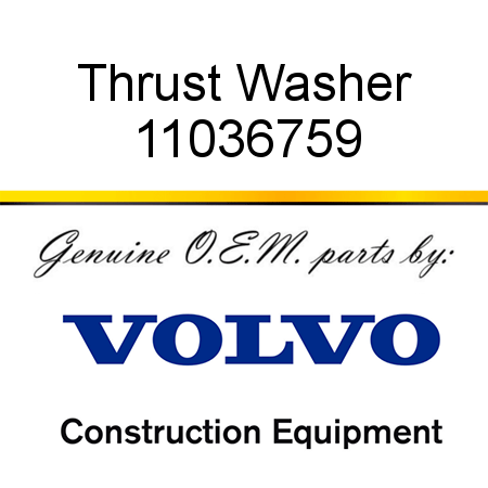 Thrust Washer 11036759