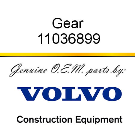 Gear 11036899