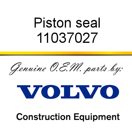 Piston seal 11037027