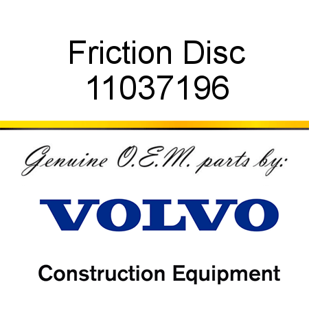 Friction Disc 11037196