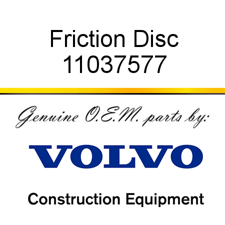 Friction Disc 11037577