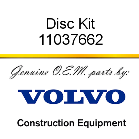 Disc Kit 11037662