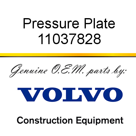 Pressure Plate 11037828