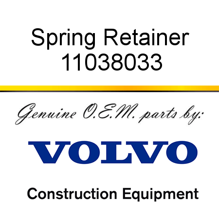 Spring Retainer 11038033