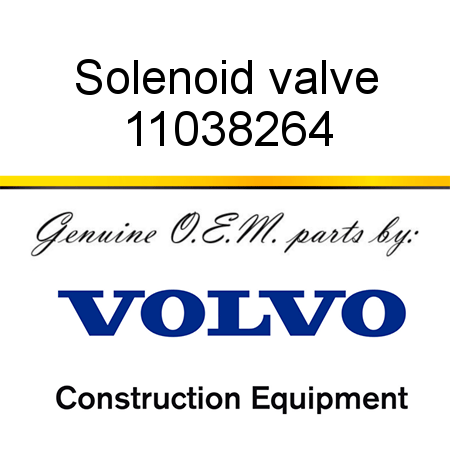 Solenoid valve 11038264