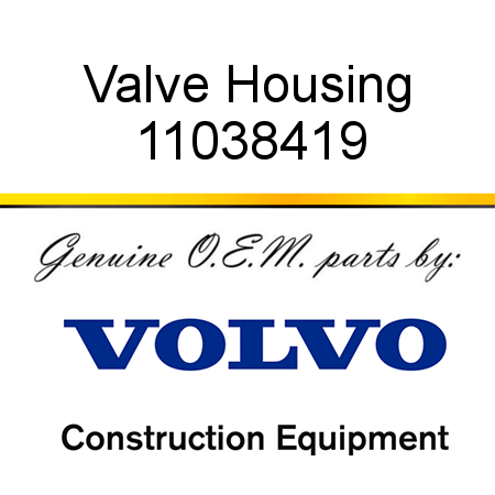 Valve Housing 11038419