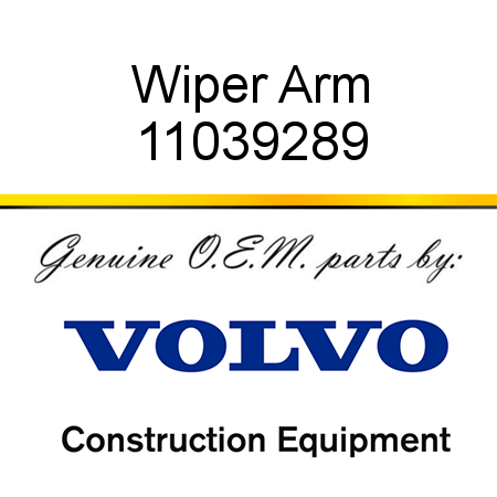 Wiper Arm 11039289