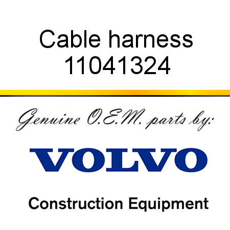 Cable harness 11041324