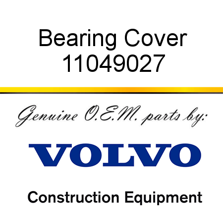 Bearing Cover 11049027
