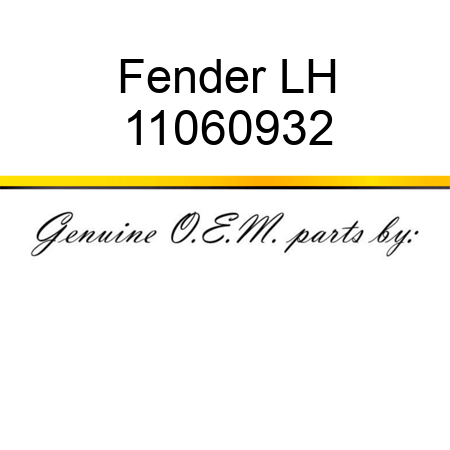 Fender LH 11060932