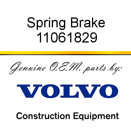 Spring Brake 11061829