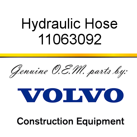 Hydraulic Hose 11063092