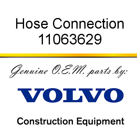 Hose Connection 11063629