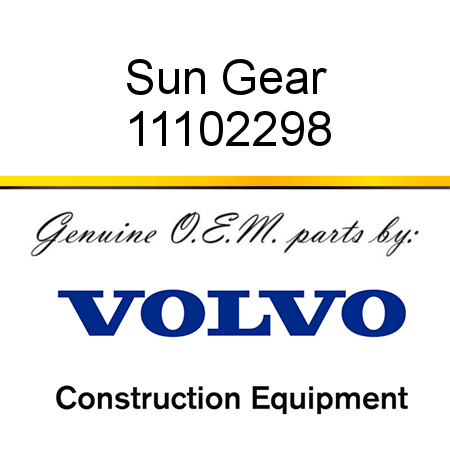 Sun Gear 11102298