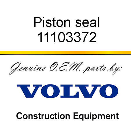 Piston seal 11103372