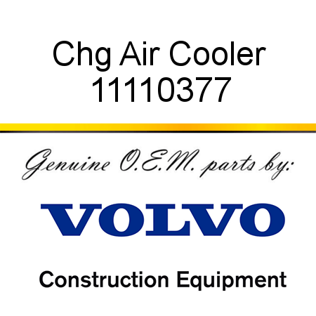 Chg Air Cooler 11110377