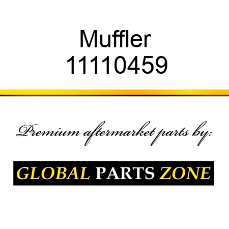 Muffler 11110459