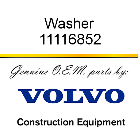 Washer 11116852