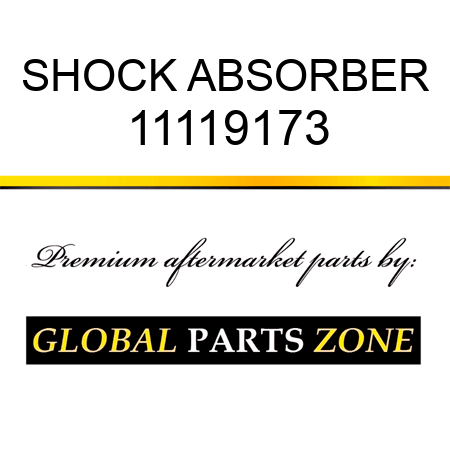 SHOCK ABSORBER 11119173