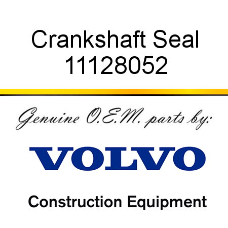 Crankshaft Seal 11128052